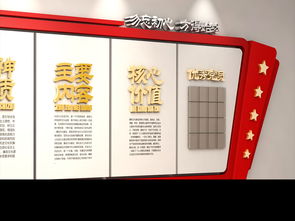 黨建活動(dòng)室與文化墻設(shè)計(jì) 高清模板與效果圖精選指南